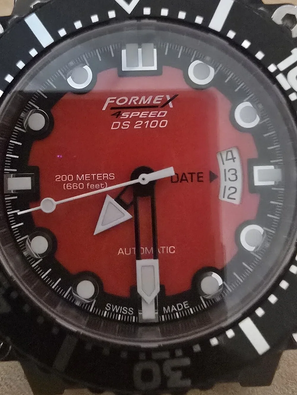 N/A stainless display red
